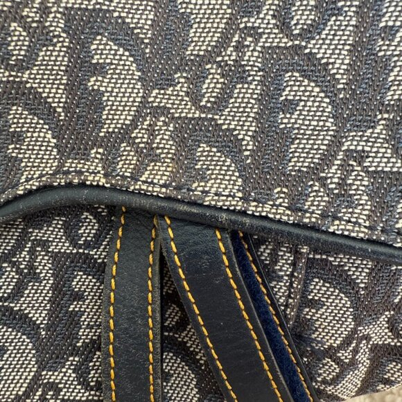 Authentic Vintage Christian Dior Saddle Bag - Picture 3 of 12